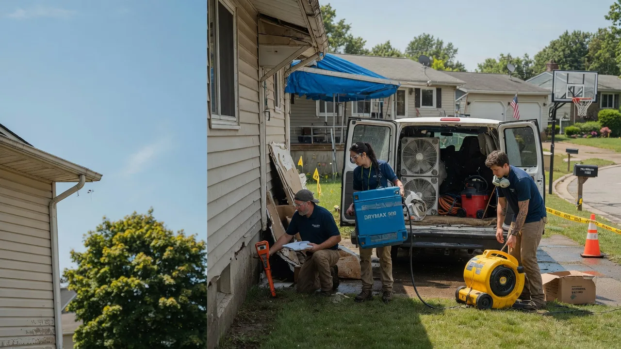 Ceiling Leak Cleanup in Allendale, MI near me